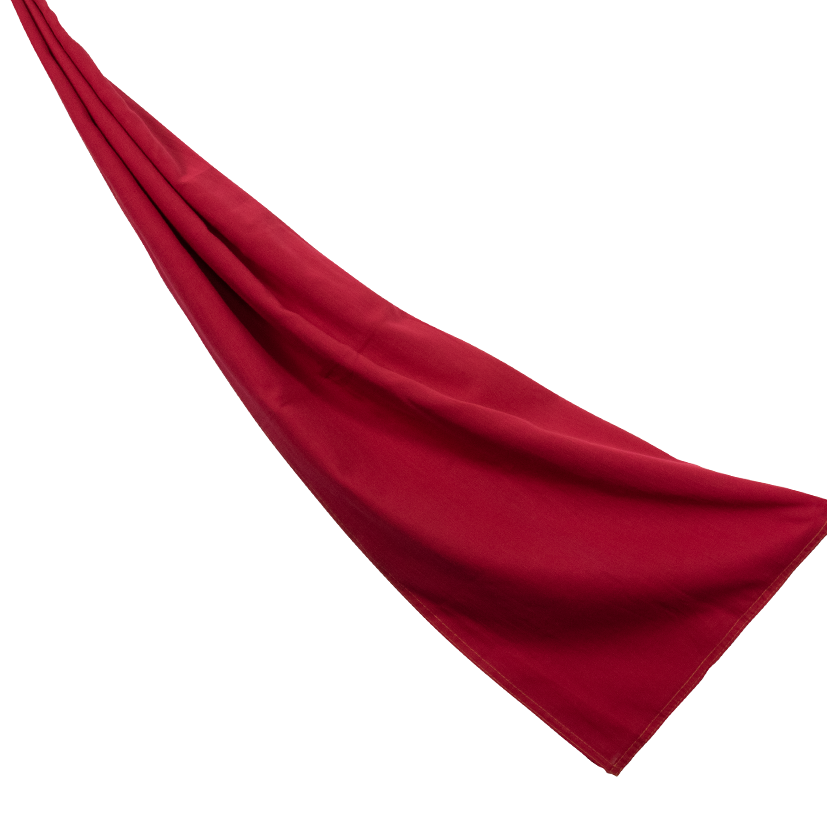 Polo Cotton Scarf - Red