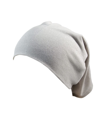 Lamé Jersey Cotton Bandana - Bone Color