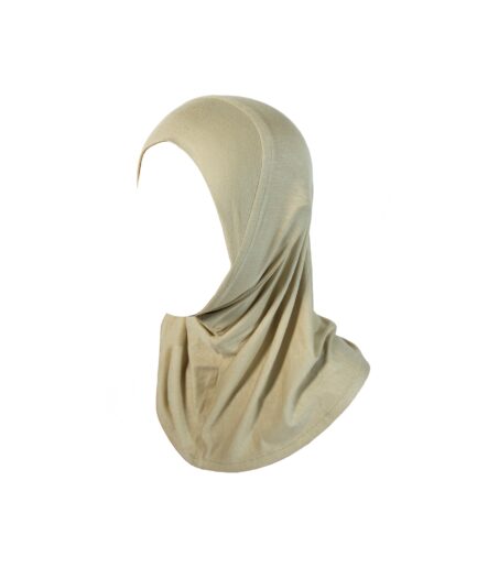 Amirah 1 Piece  Small Neck - Biscotti Beige
