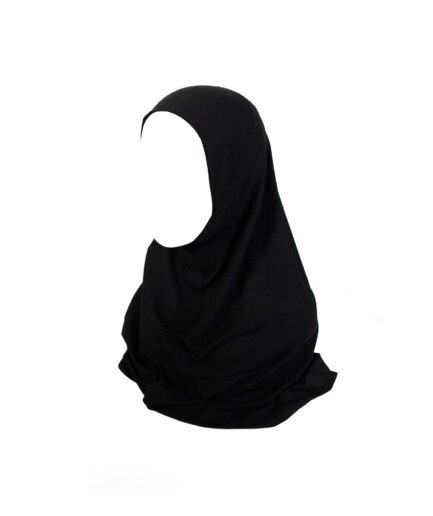 Amirah 1 Piece  Large Neck - Black