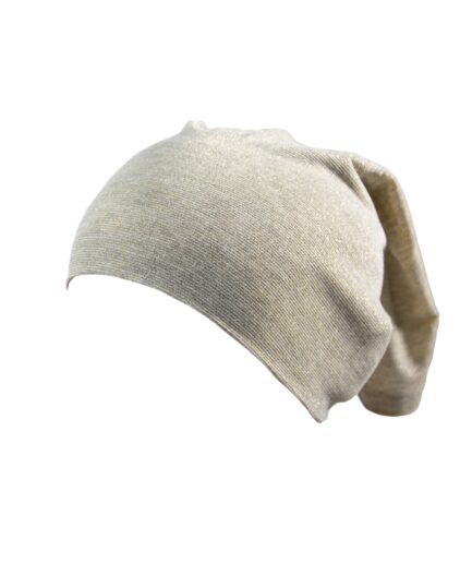 Lamé Cotton Jersey Bandana - Bronze