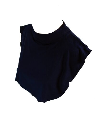 Plain Neck - Navy Blue