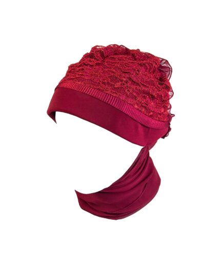 Old F.N. Turban - Maroon Red