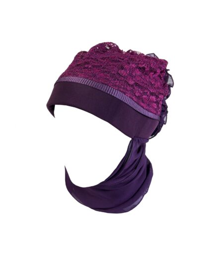 Old F.N. Turban - Grape Purple