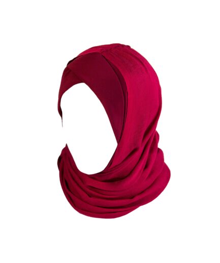 Sada Viscose Scarf - Maroon Red
