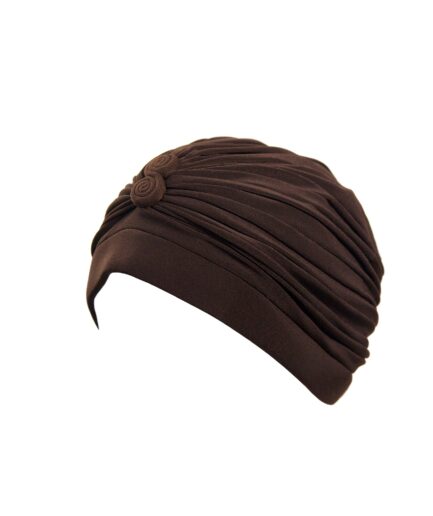 Two circle Turban - Mud Brown