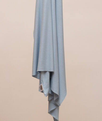 Cotton Jersey Scarf Large Size - Baby Blue