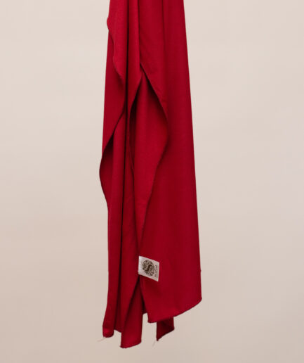 Cotton Jersey Scarf Large Size - Ladybug Red