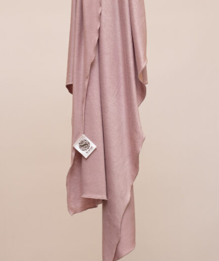 Cotton Jersey Scarf Large Size - Reverse Pink