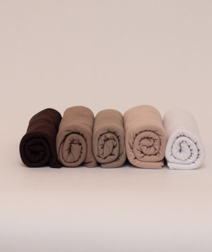 Cotton Jersey Scarf Large Size - Sand Package