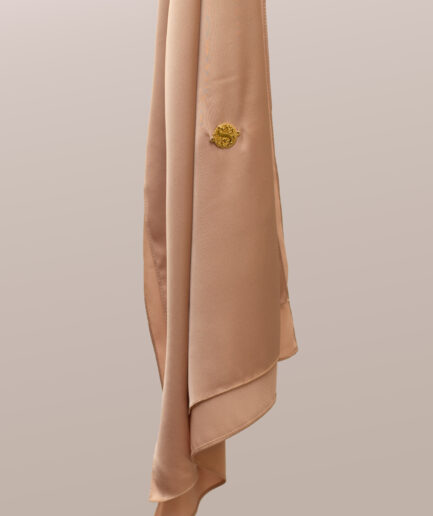 Double Face Scarf - Ginger Brown