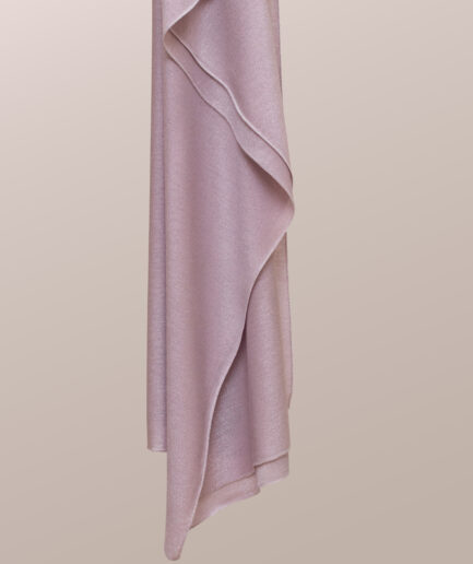 Lamé Jersey Scarf - Punch Pink