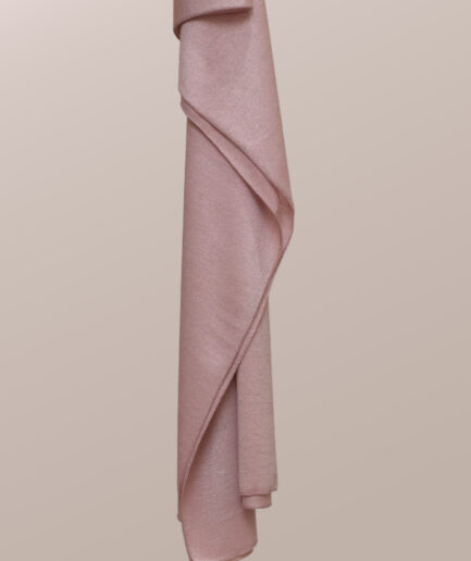 Lamé Jersey Scarf - Reverse Pink