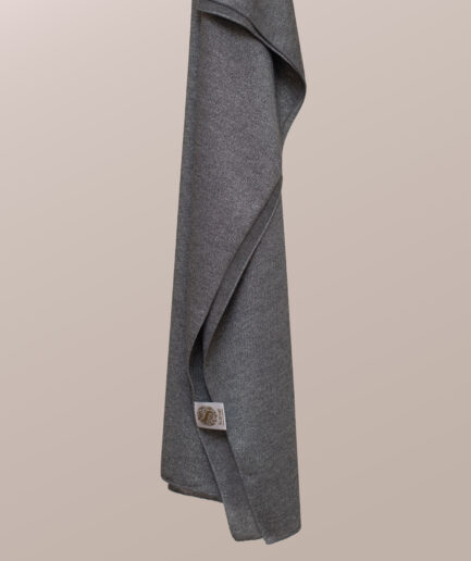 Lamé Jersey Scarf - Black