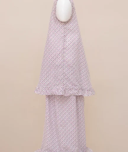 Purple Flower Kids Corniche Prayer Cover