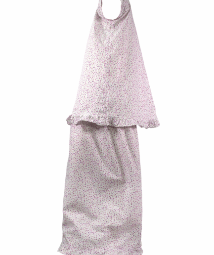 Kids Corniche Prayer Cover - Purple Flower