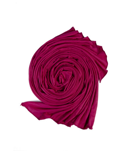 Cotton Jersey Scarf Regular Size - Bubblegum Pink