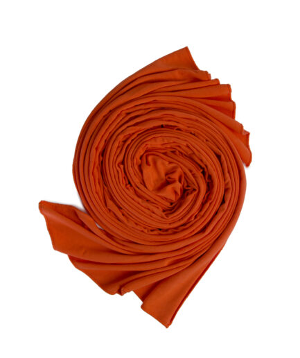 Cotton Jersey Scarf Regular Size - Orange